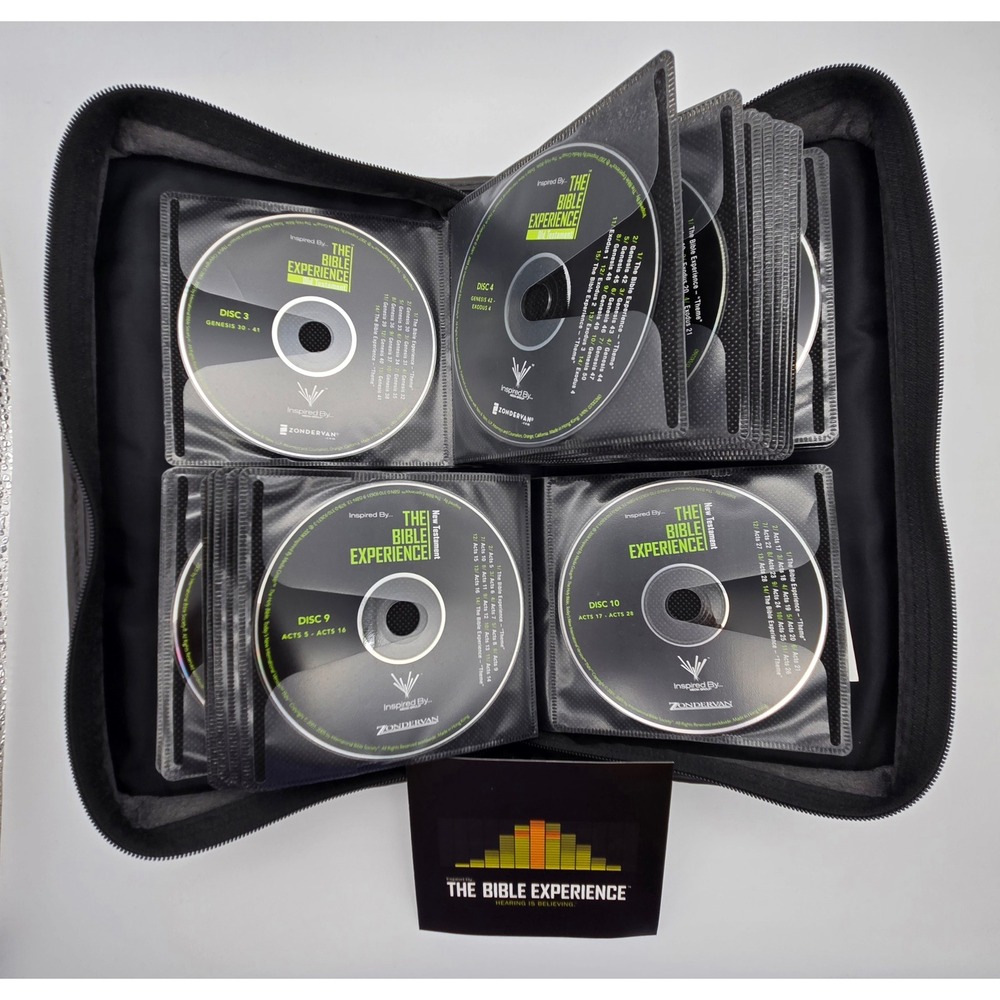 Zondervan‎ Bible Experience Audio CD Set 1-60 Old Testament 1-19 New Testament